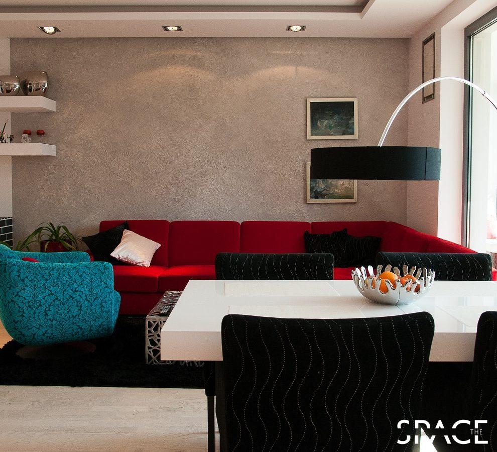Apartamentu Grzybowska - Projektowanie wnętrz